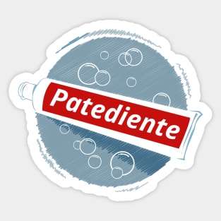 Patediente Sticker